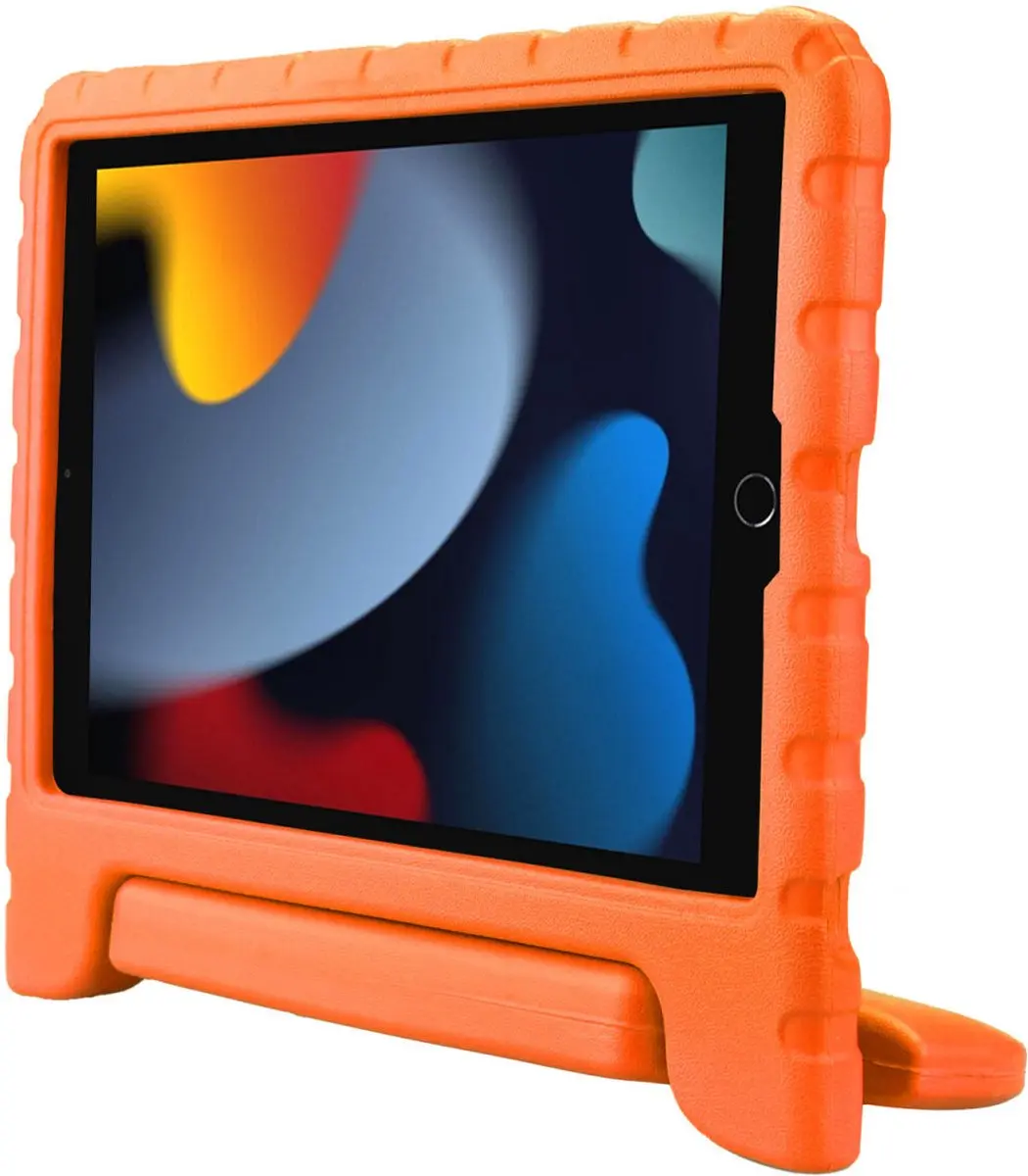 HappyCase Kinder Tablethoes iPad 10.2 2019/2021 - Oranje