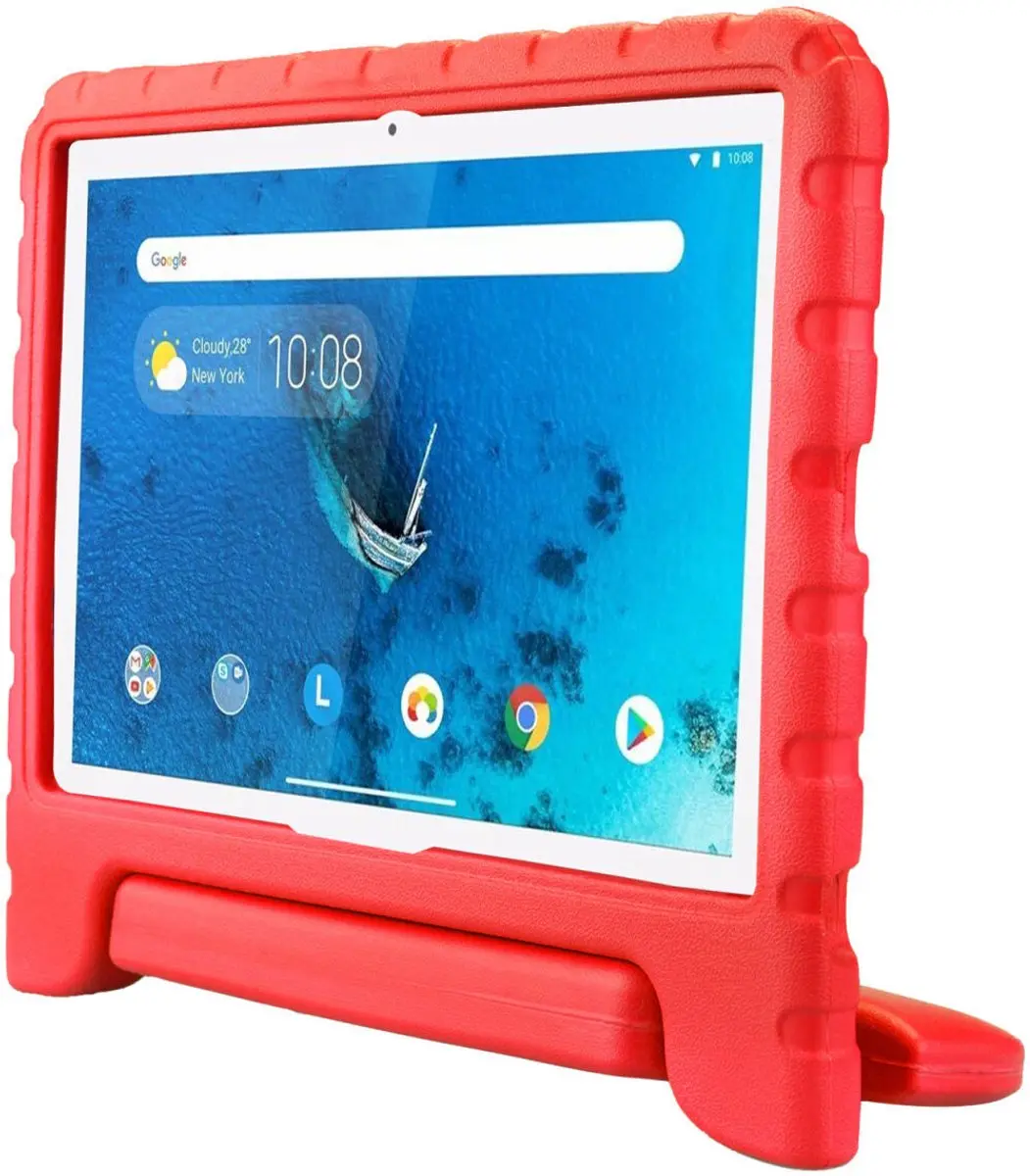 HappyCase Kinderhoes Lenovo Tab M10 Gen 1 - 10.1" - Rood