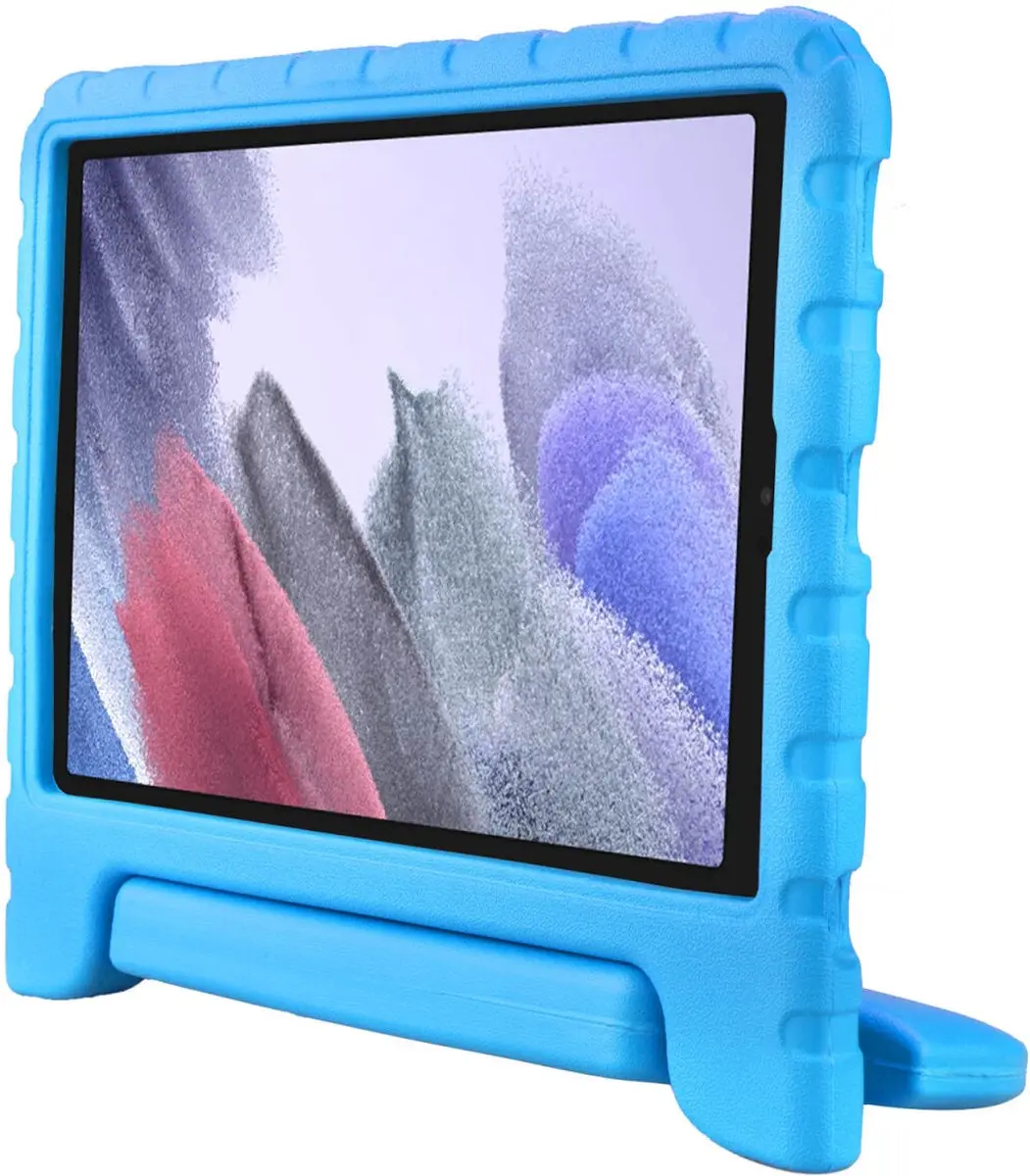 HappyCase Kinder Tablethoes Samsung Galaxy Tab A7 Lite - Blauw