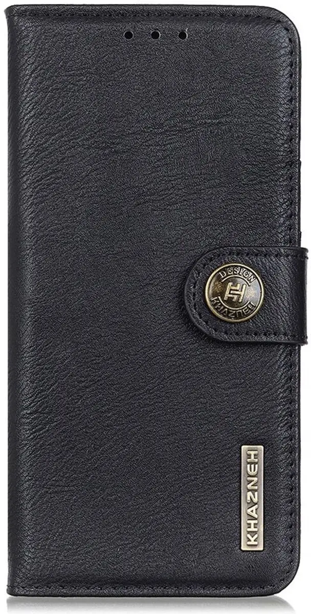 Khazneh Google Pixel 8 Hoesje Portemonnee - 3 Pasjes - Zwart