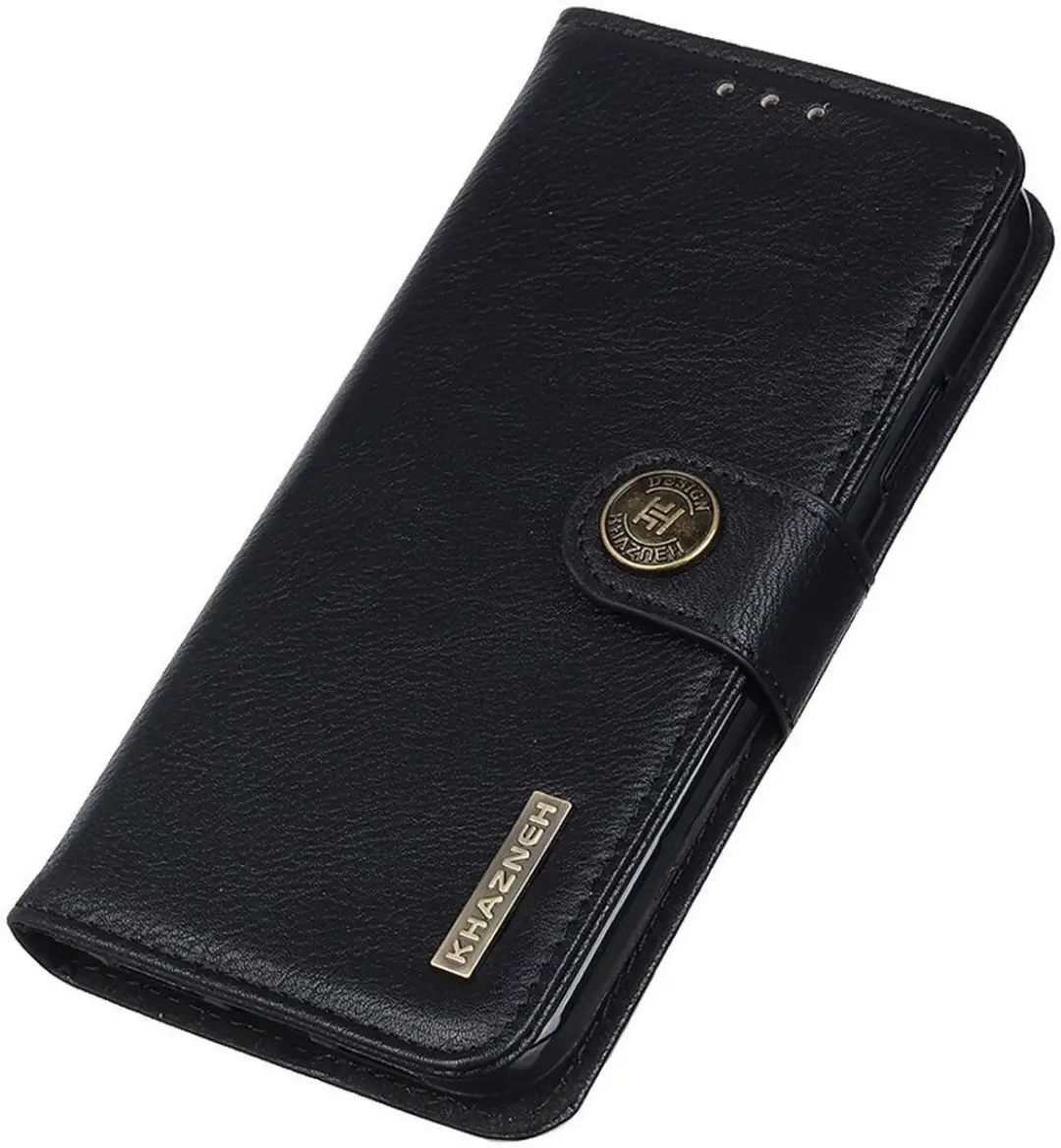 Khazneh Google Pixel 8 Hoesje Portemonnee - 3 Pasjes - Zwart