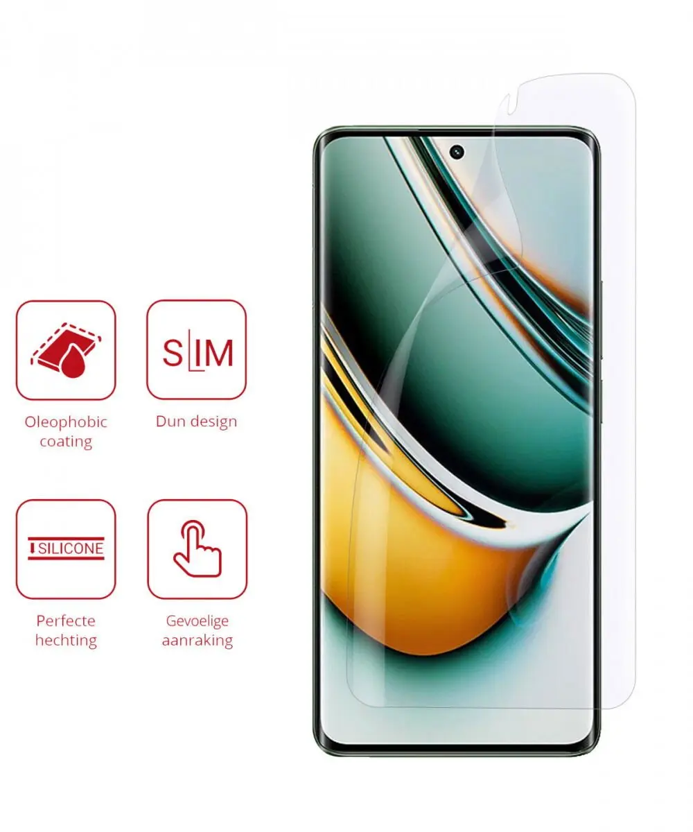 Rosso Screen Protector Ultra Clear - Realme 11 Pro - 2 Stuks