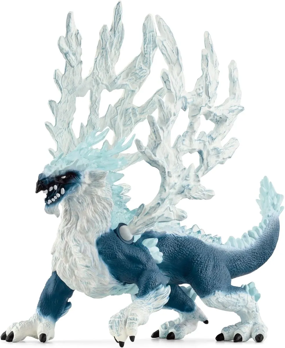 Schleich Eldrador Creatures IJsdraak 70790 - Blauw/Wit