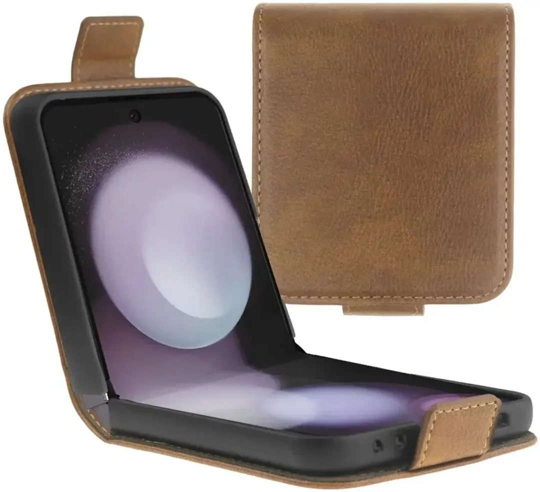 Rosso Element Book Case Wallet Hoesje Geschikt voor Samsung Galaxy Z Flip 5
