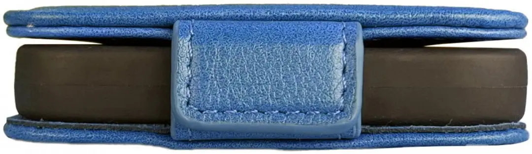 Rosso Element iPhone 15 Flip Case - Blauw - 2 Pasjes