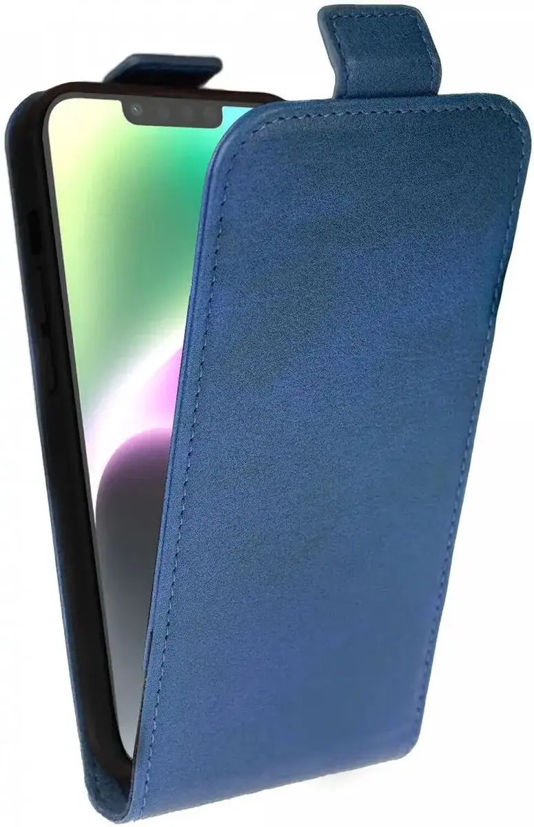 Rosso Element Verticale Flip Case Geschikt voor Apple iPhone 15