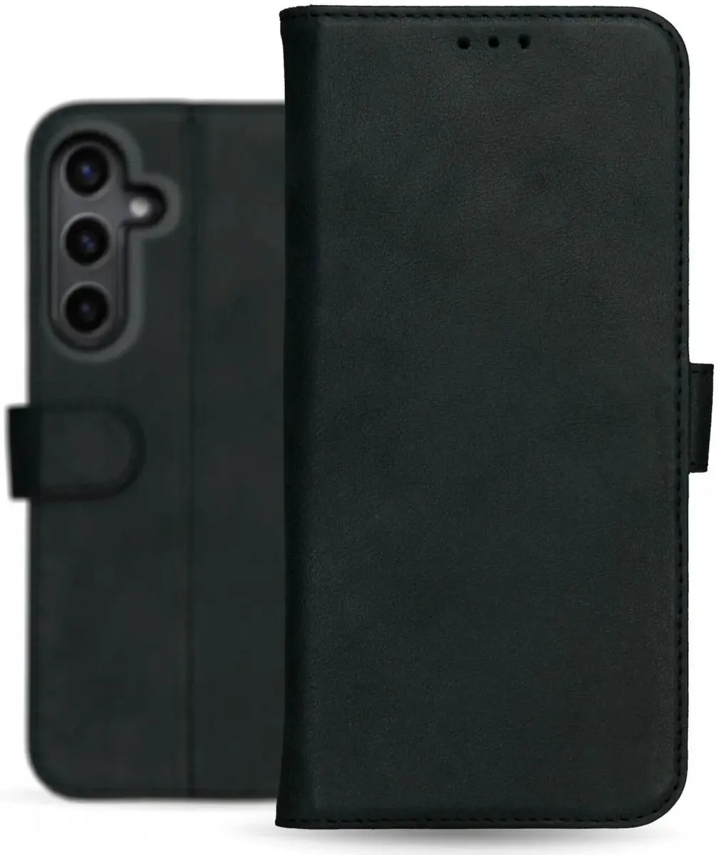 Rosso Deluxe Book Case Samsung Galaxy S24 Plus - 3 Pasjes - Zwart