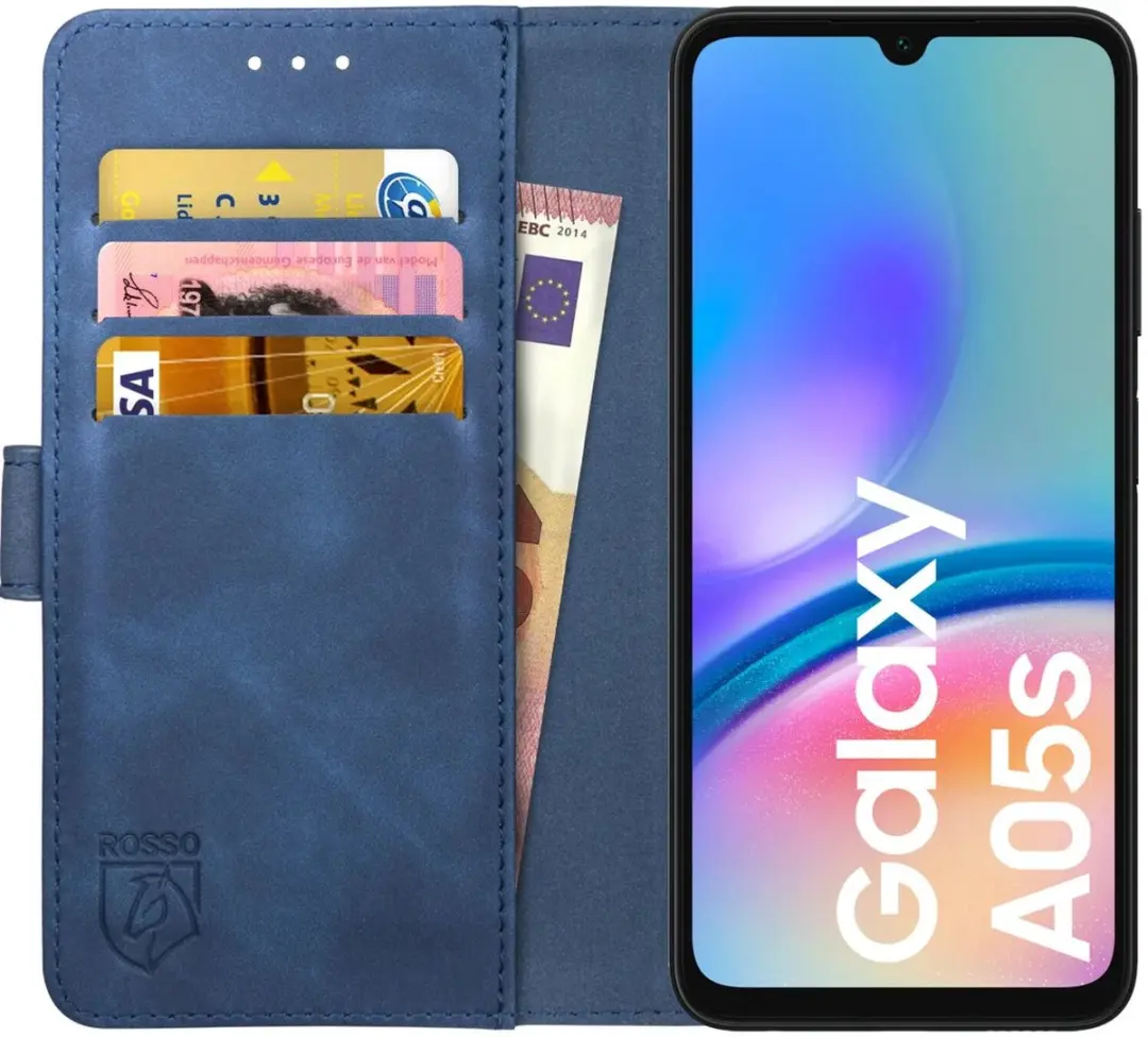 Rosso Element Book Case Wallet Hoesje Geschikt voor Samsung Galaxy A05s