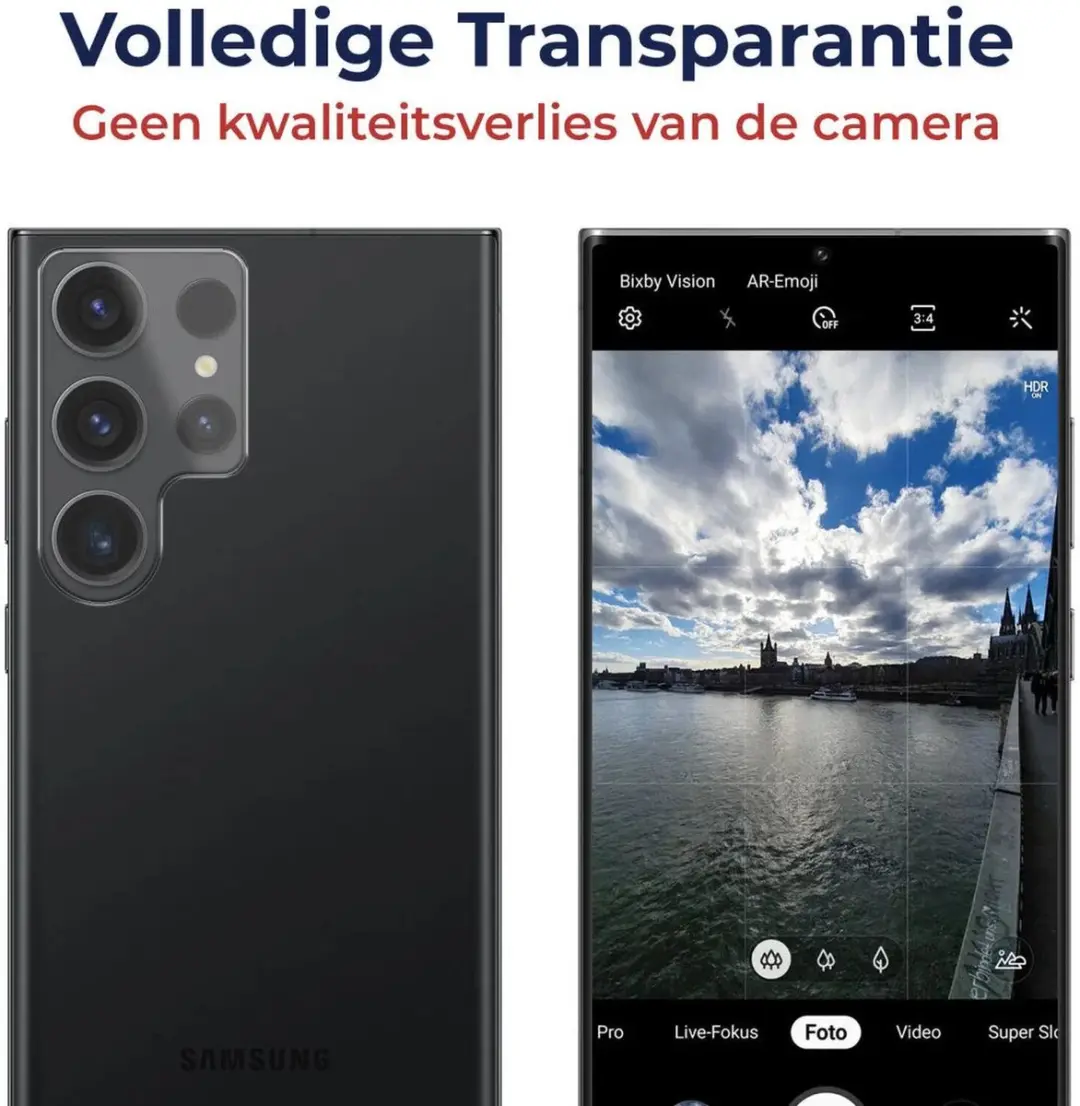 Rosso Camera Lens Protector Samsung Galaxy S24 Ultra - Ultra Dun Glas