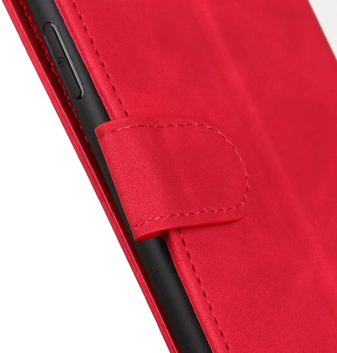 Khazneh Oppo A38 Hoesje Retro Wallet - Rood