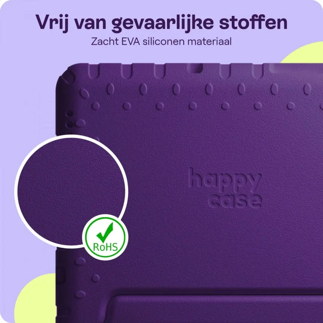 HappyCase Candy+ Kinderhoes Samsung Galaxy Tab A11/A9 - Paars