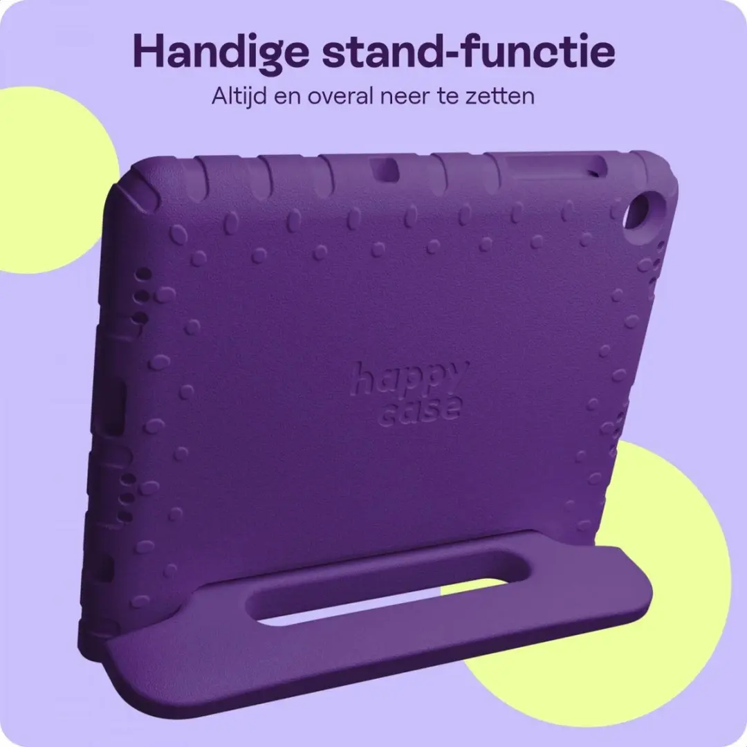 HappyCase Candy+ Kinderhoes Samsung Galaxy Tab A11/A9 - Paars