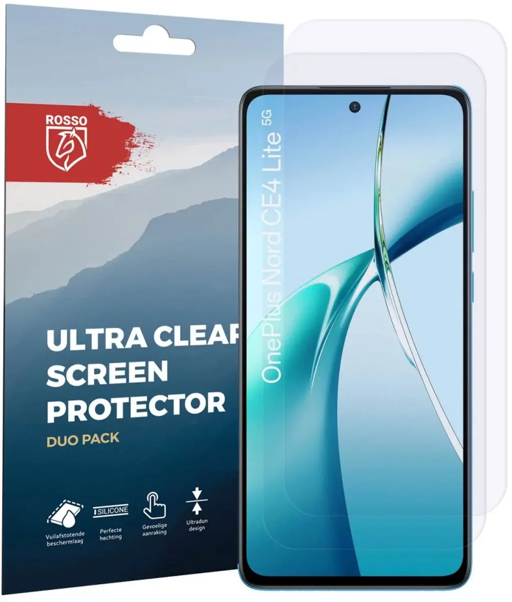 Rosso Screen Protector OnePlus Nord CE 4 Lite - 2 Stuks