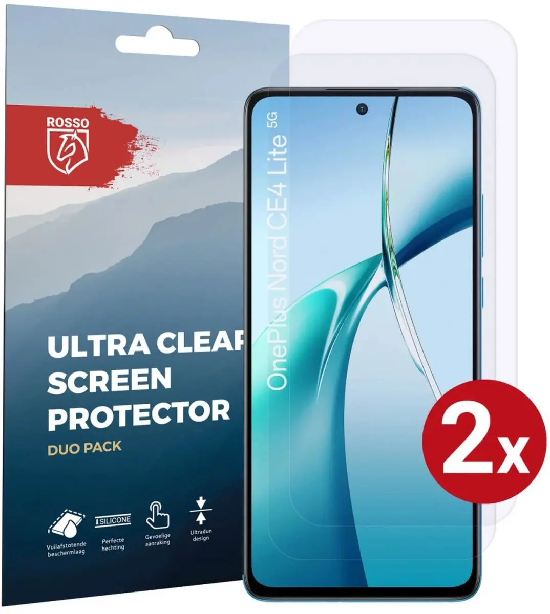 Rosso Screen Protector Geschikt voor OnePlus Nord CE 4 Lite