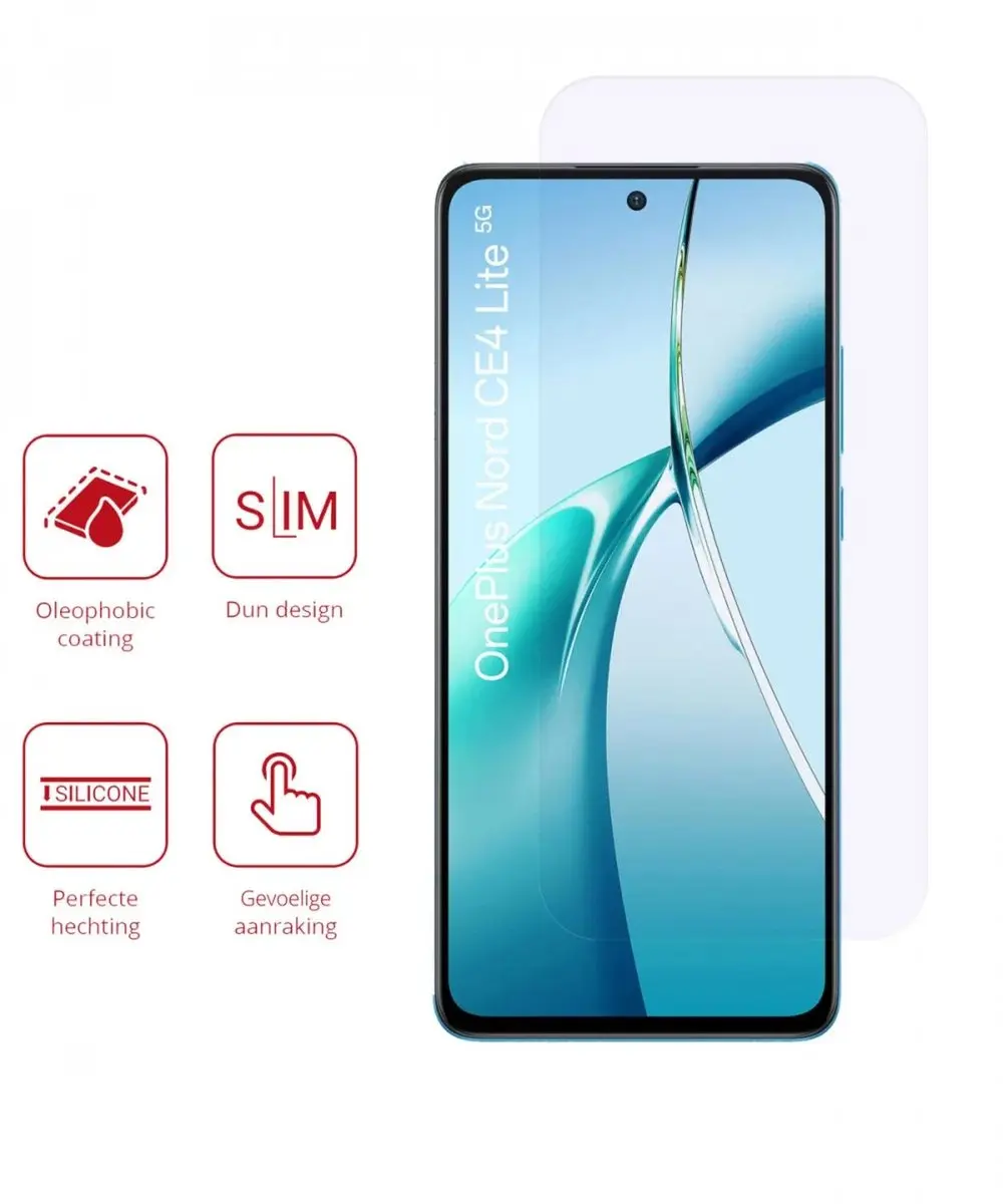 Rosso Screen Protector OnePlus Nord CE 4 Lite - 2 Stuks