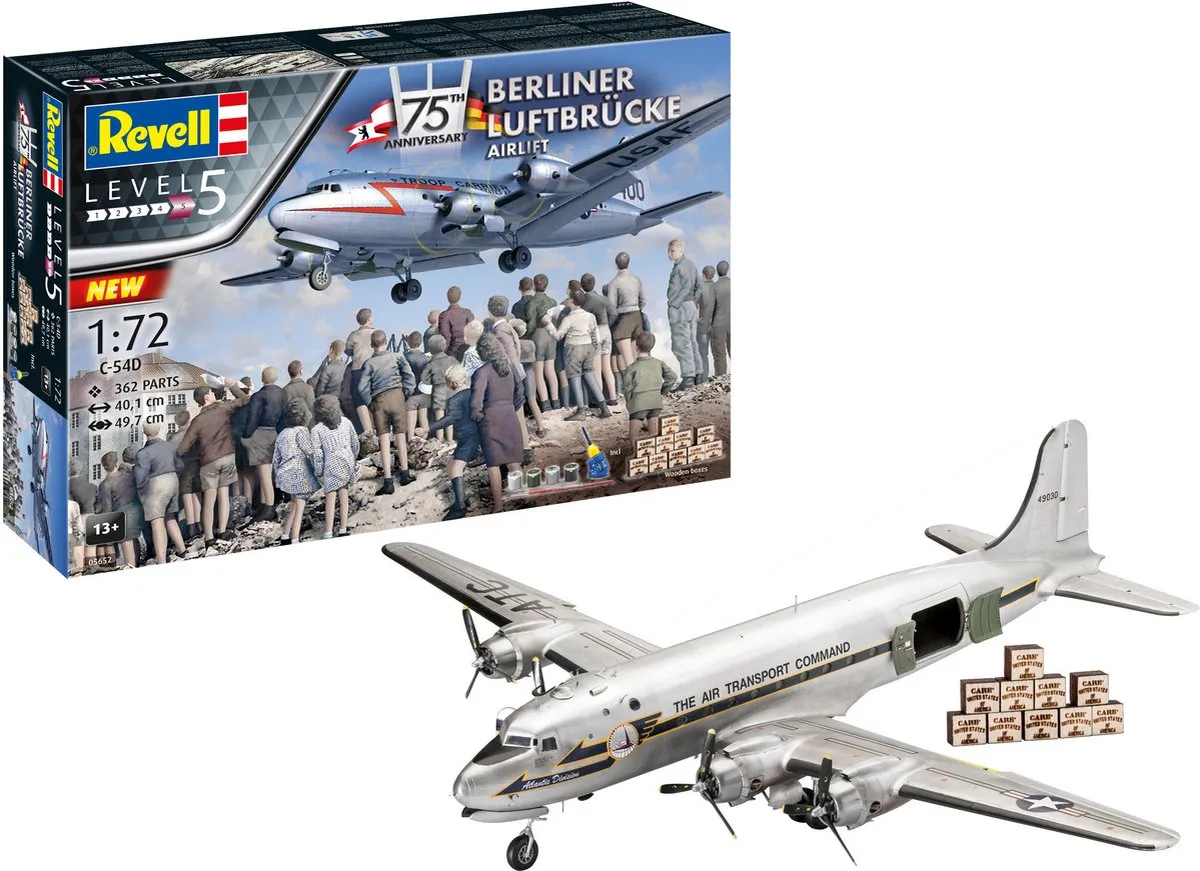 Revell 05652 Berliner Luftbrücke C-54D Skymaster
