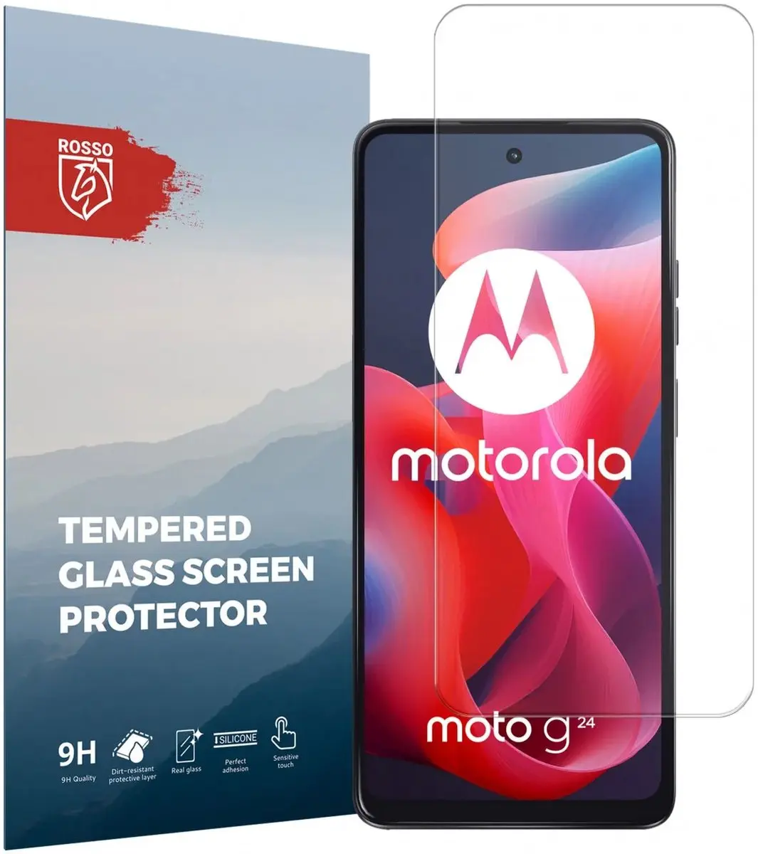 Rosso Screen Protector Geschikt voor Motorola Moto G24