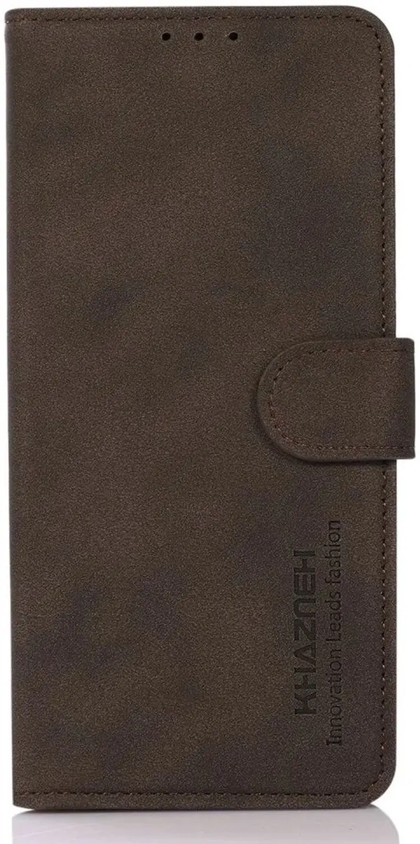 Khazneh Retro Wallet Book Case Samsung Galaxy Xcover 7 - Bruin