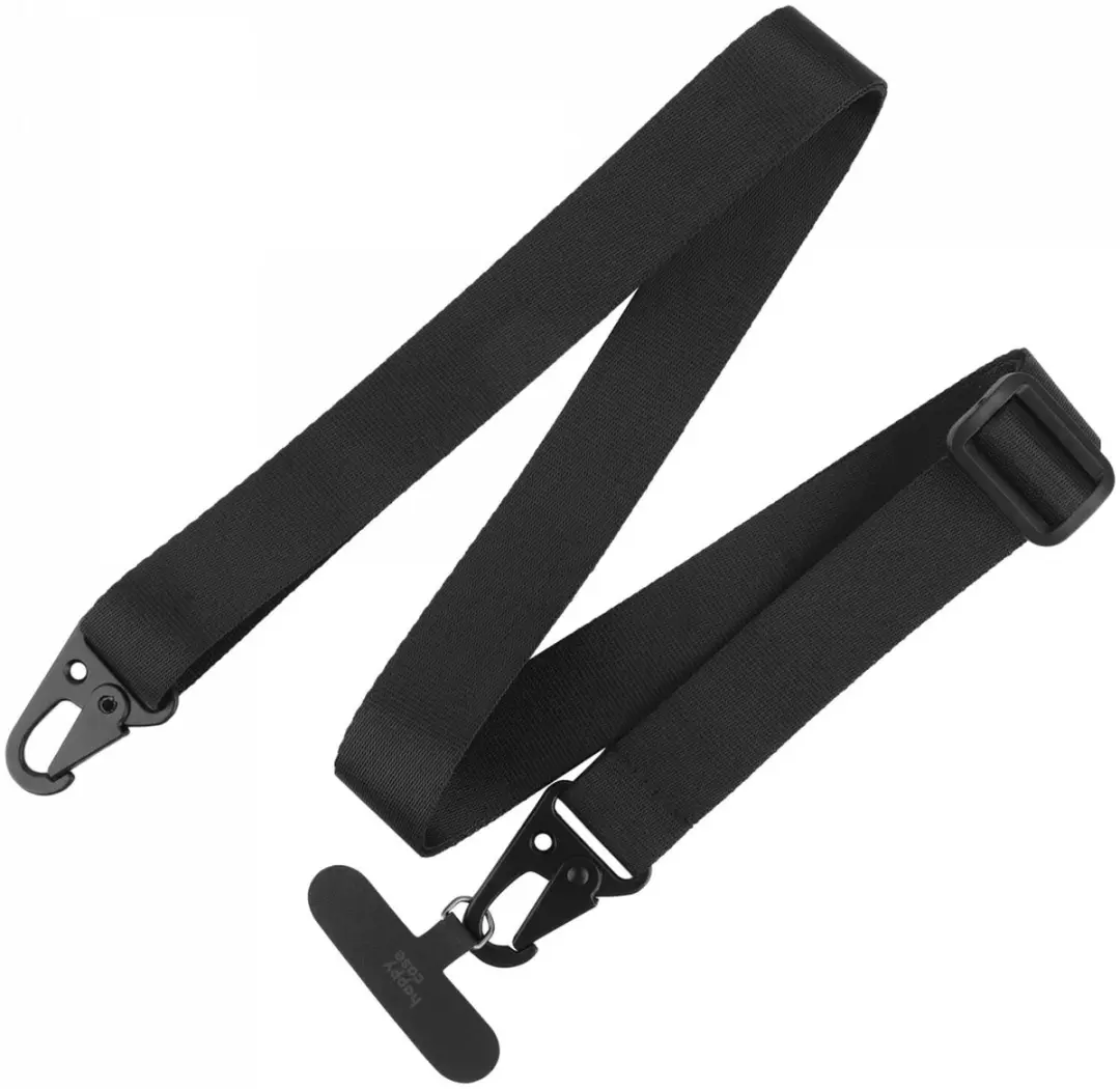 HappyCase Elba Keycord 120cm - Zwart
