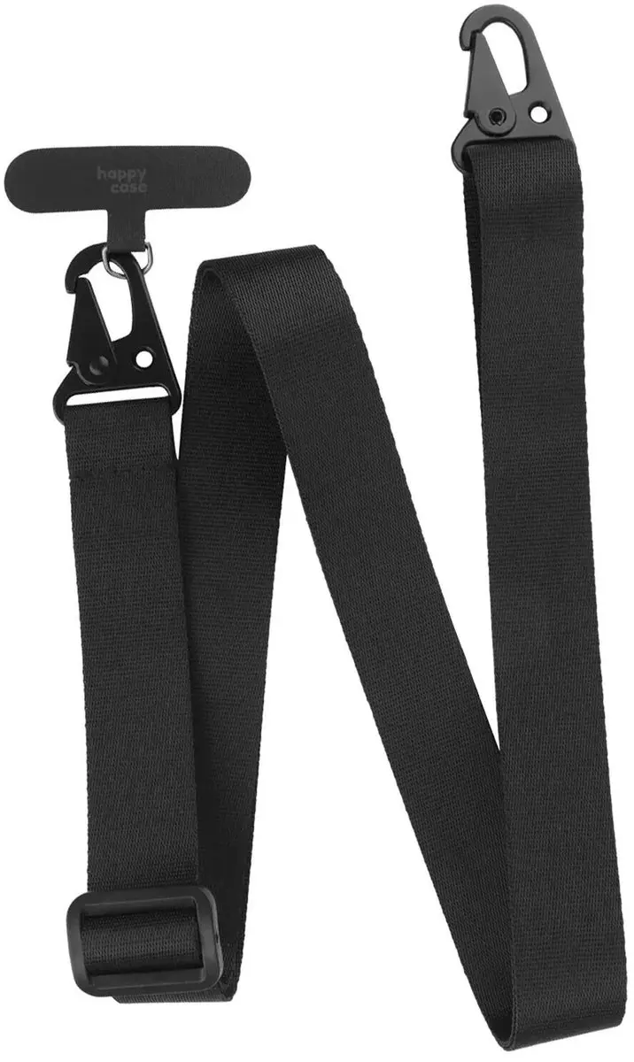 HappyCase Elba Keycord 120cm - Zwart