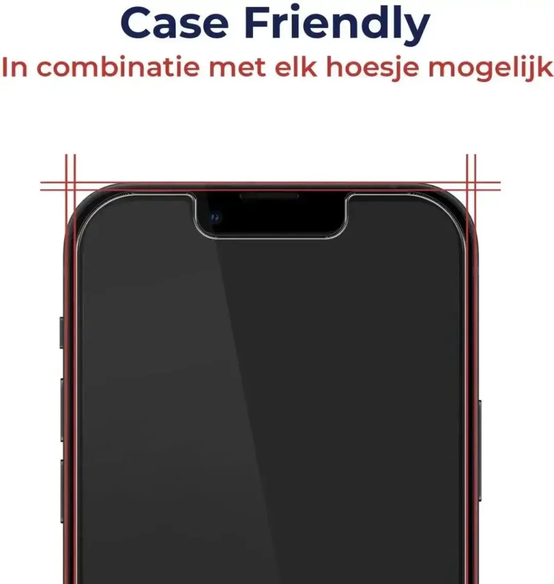 Rosso Privacy Screen Protector iPhone 11 - 9H Glas - Anti Spy