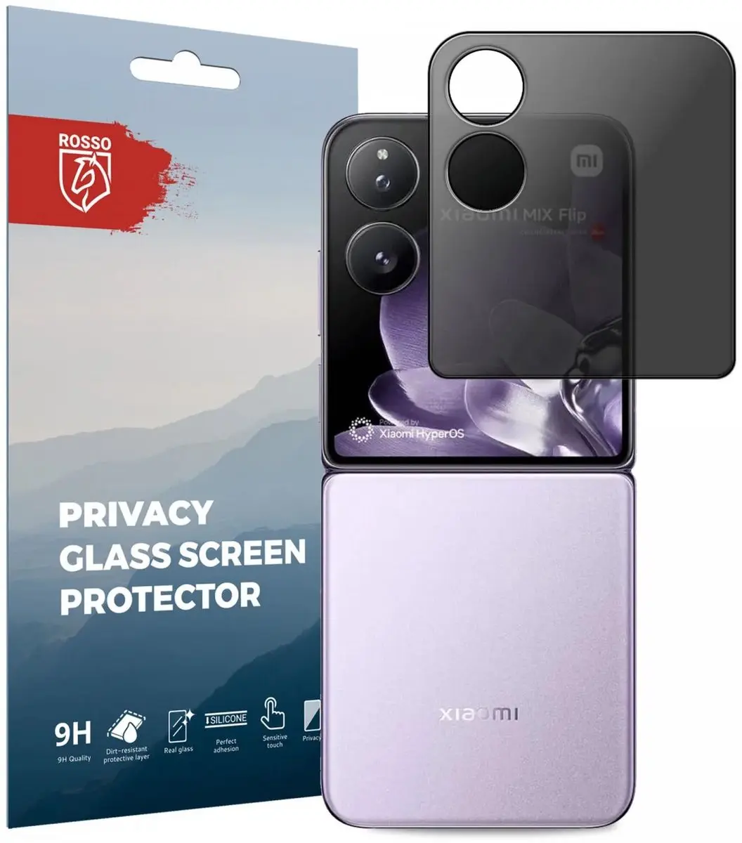 Rosso 9H Privacy Screen Protector Xiaomi Mix Flip