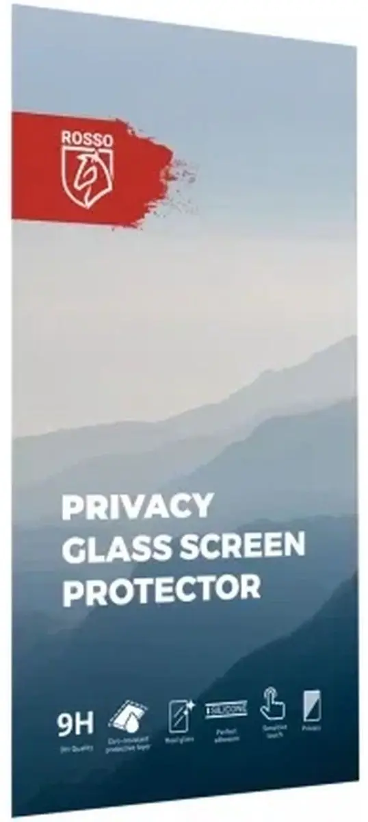 Rosso Privacy Screen Protector Asus ROG Phone 9/9 Pro - 9H Glas
