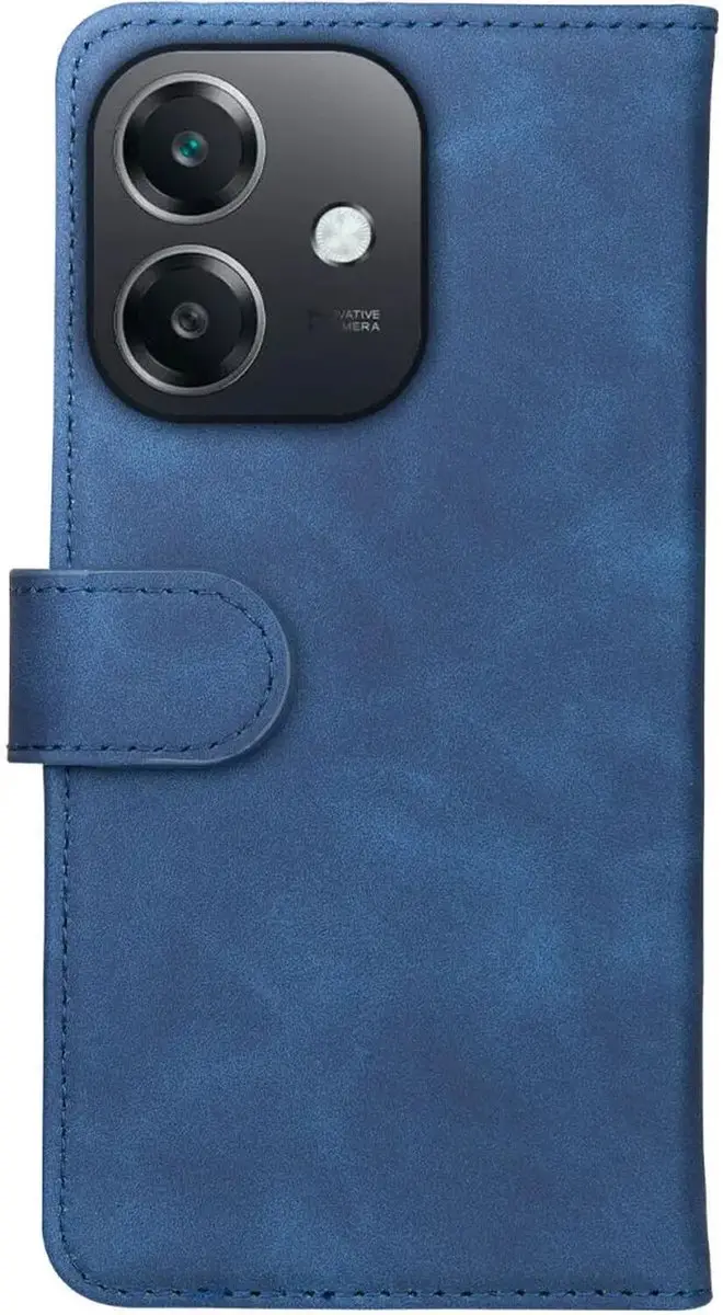 Rosso Element Wallet Book Case 208722 - Oppo A60/A40 - 3 Pasjes Blauw