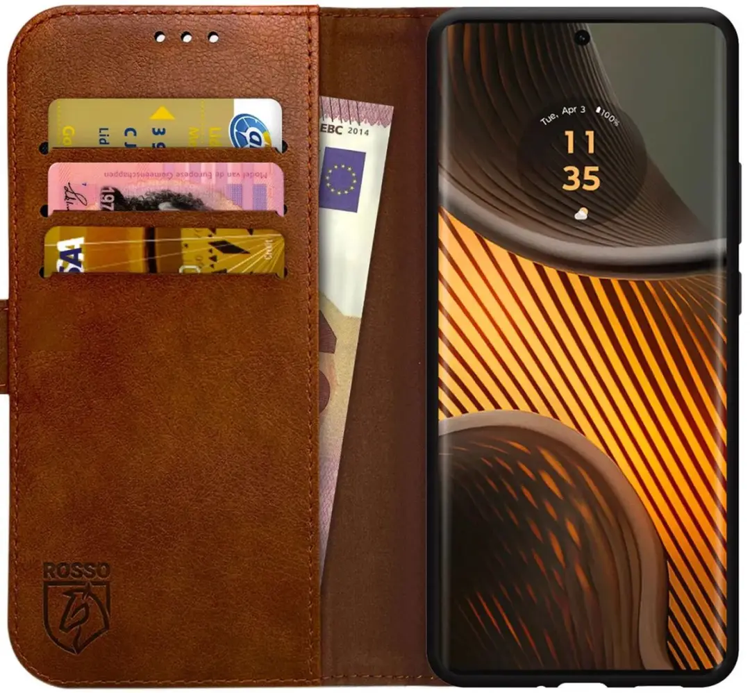 Rosso Element Geschikt voor Motorola Edge 50 Ultra