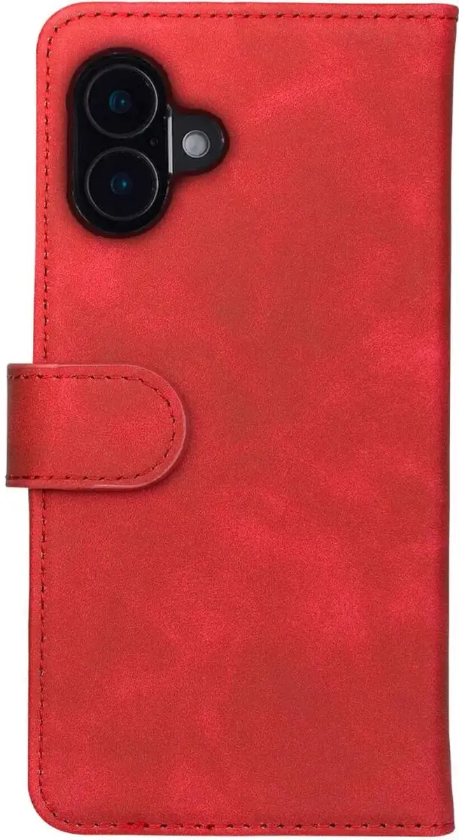 Rosso Element Wallet Book Case Samsung Galaxy A06 - 3 Pasjes - Rood