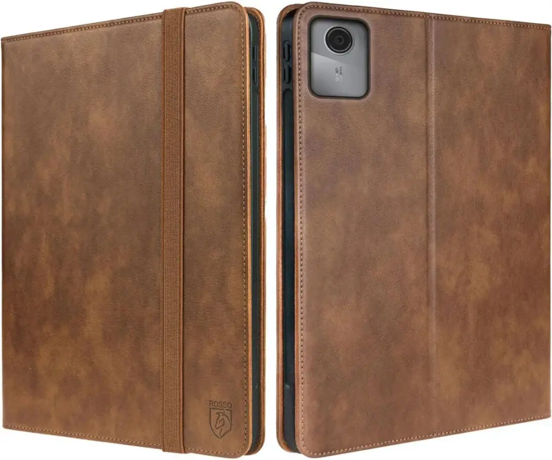 Rosso Element 209043 Hoesje - Lenovo Tab M11 Bruin