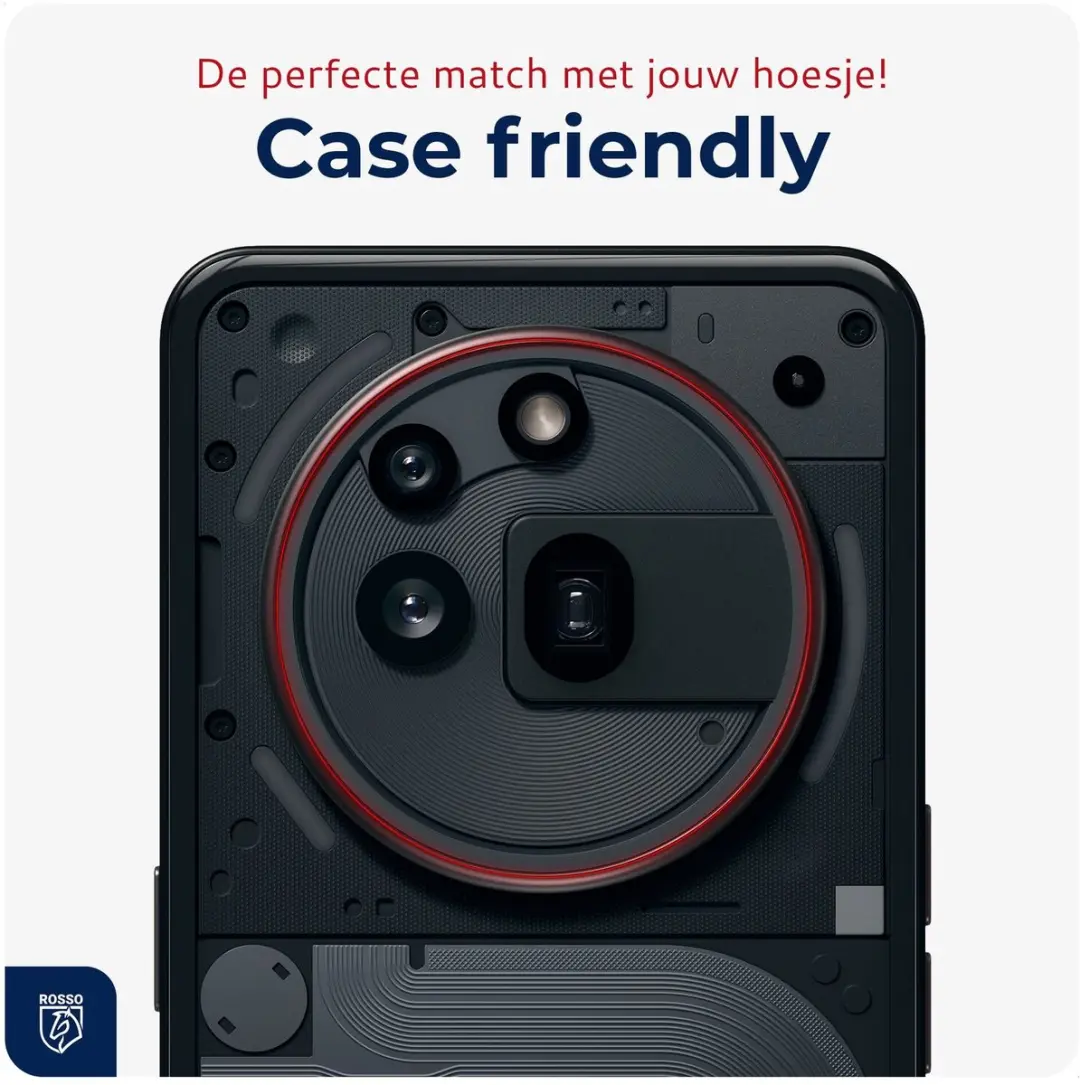 Rosso Camera Protector Nothing Phone (3a) Pro - Ultra Dun Glas