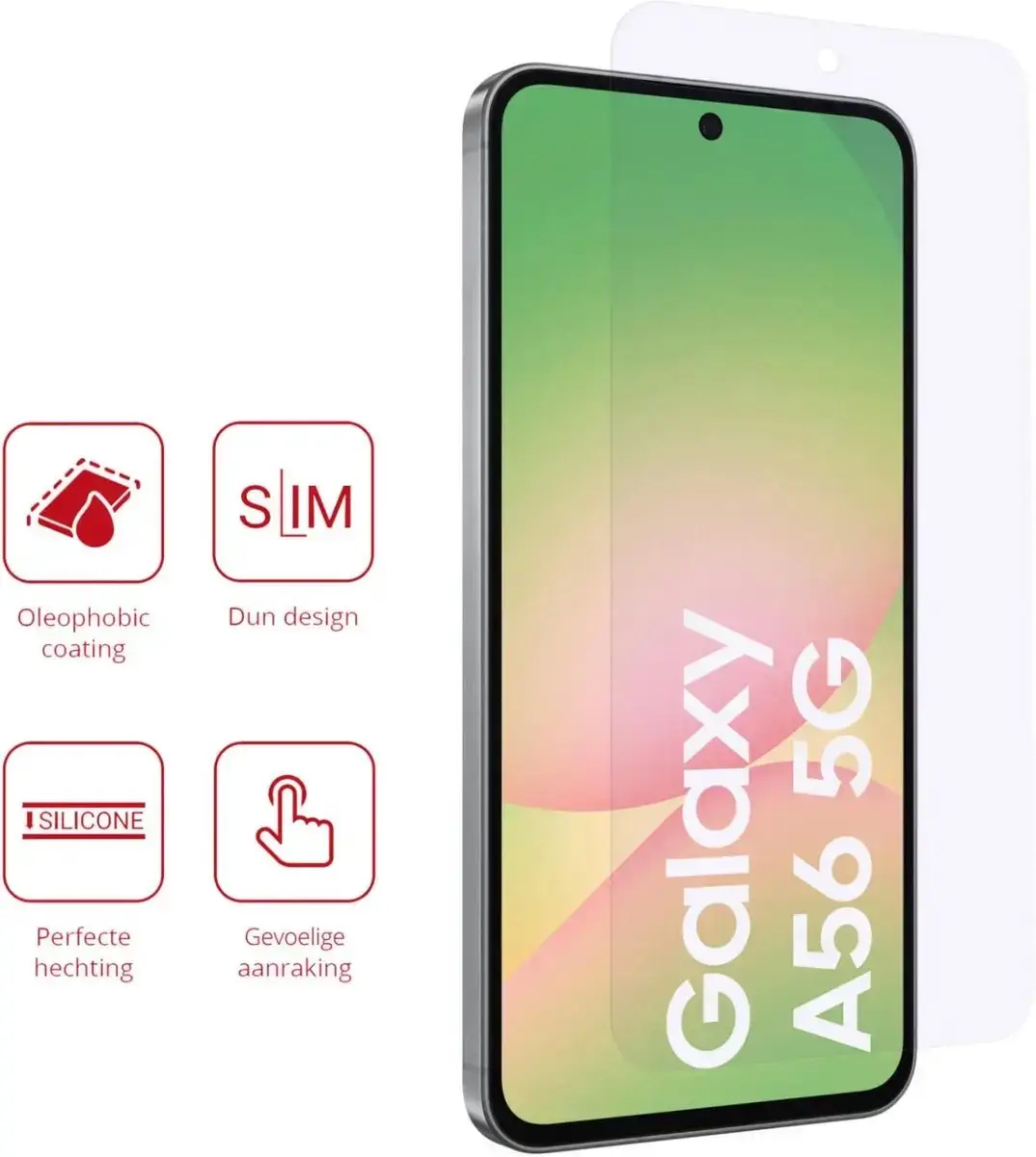 Rosso Screen Protector Samsung Galaxy A56 - 2 Stuks