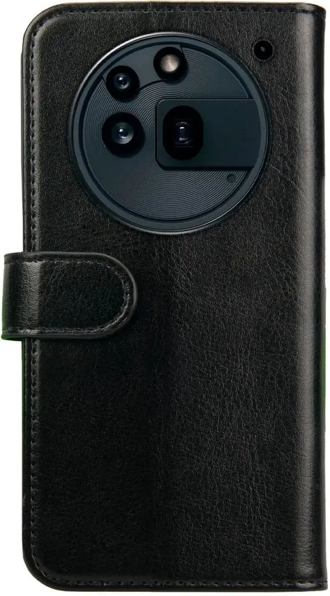 Rosso Element Wallet Book Case 214815 - Nothing Phone (3a) Pro - 3 Pasjes - Zwart