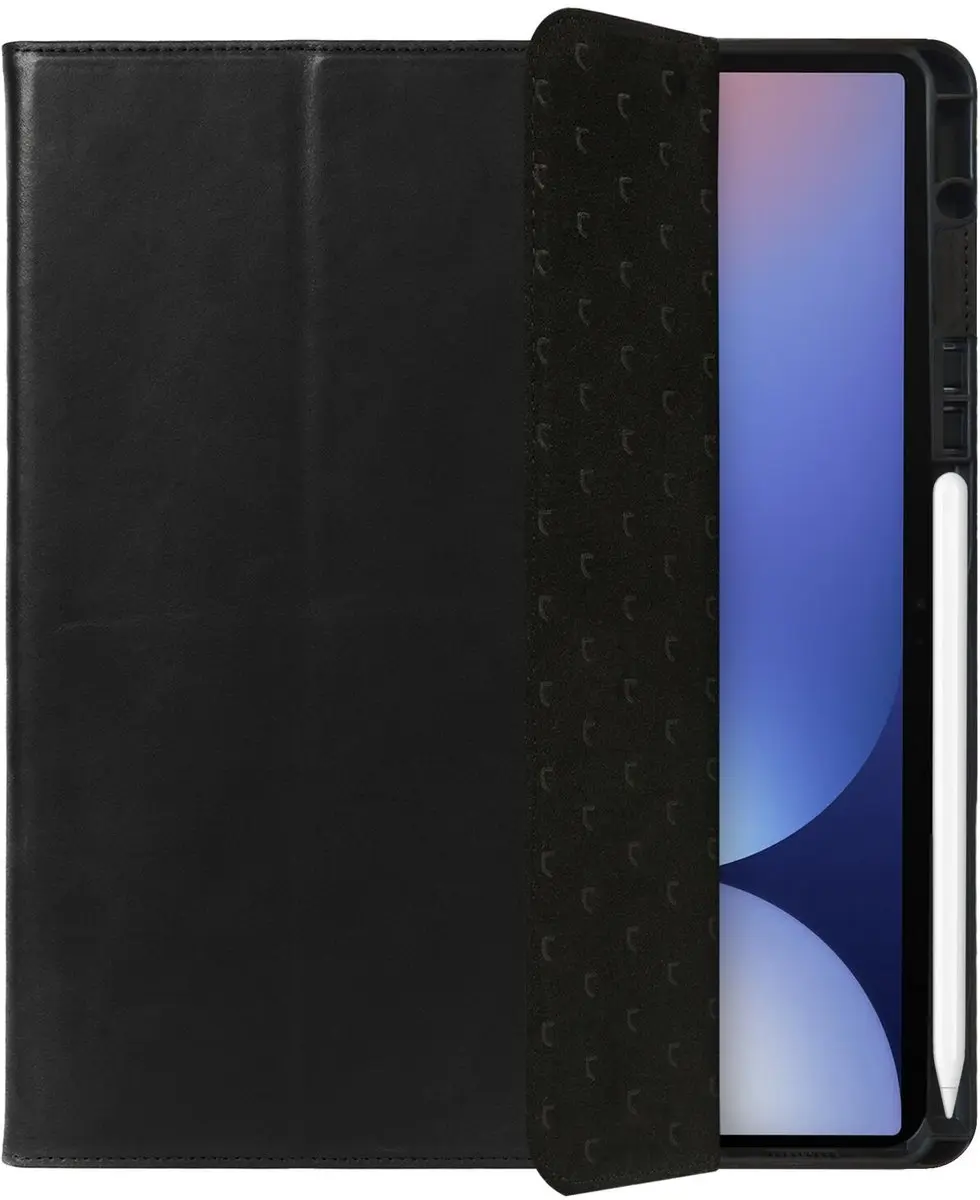 Rosso Elite 216789 Hoes Samsung Galaxy Tab S9/S10 FE Plus - 12.4" - Zwart