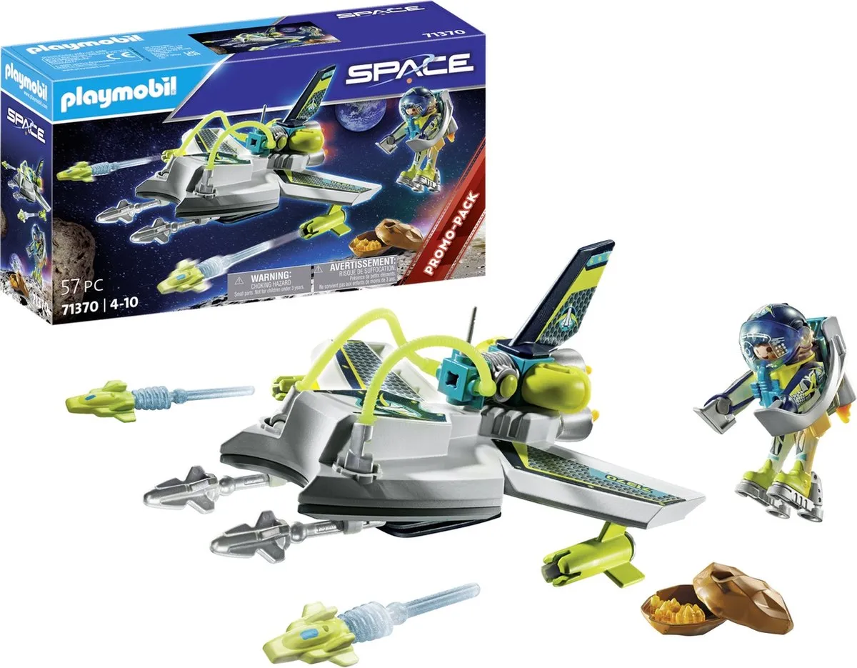 Playmobil Space High-Tech Ruimtedrone 71370 - Multicolor - afbeelding 6 van 6