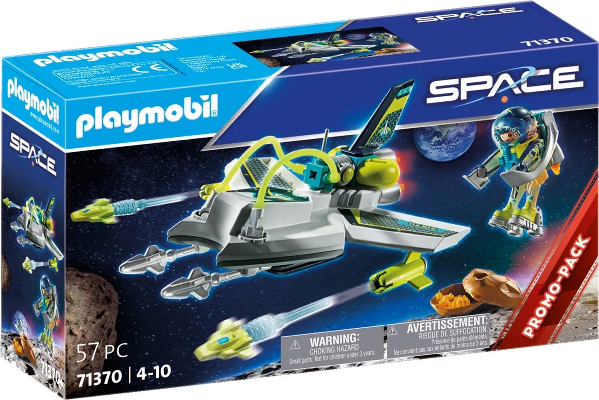 Playmobil Space High-Tech Ruimtedrone 71370 - Multicolor