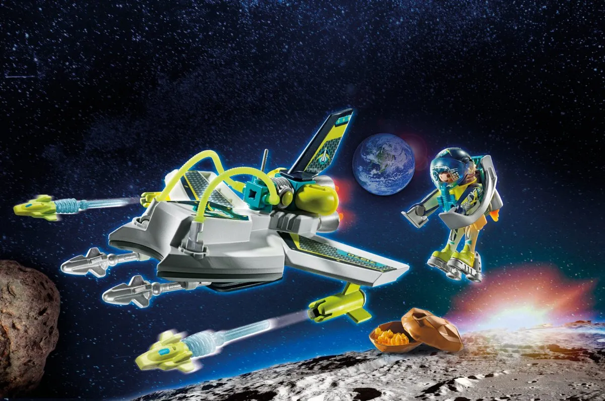Playmobil Space High-Tech Ruimtedrone 71370 - Multicolor