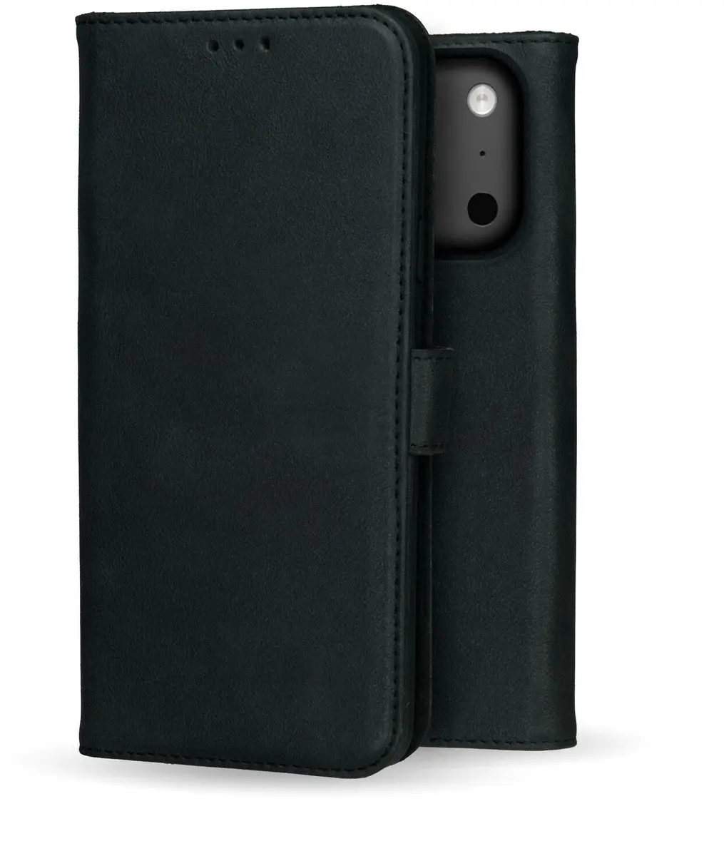 Rosso Deluxe Hoesje iPhone 17 Pro Max 218682 - 3 Pasjes - Zwart
