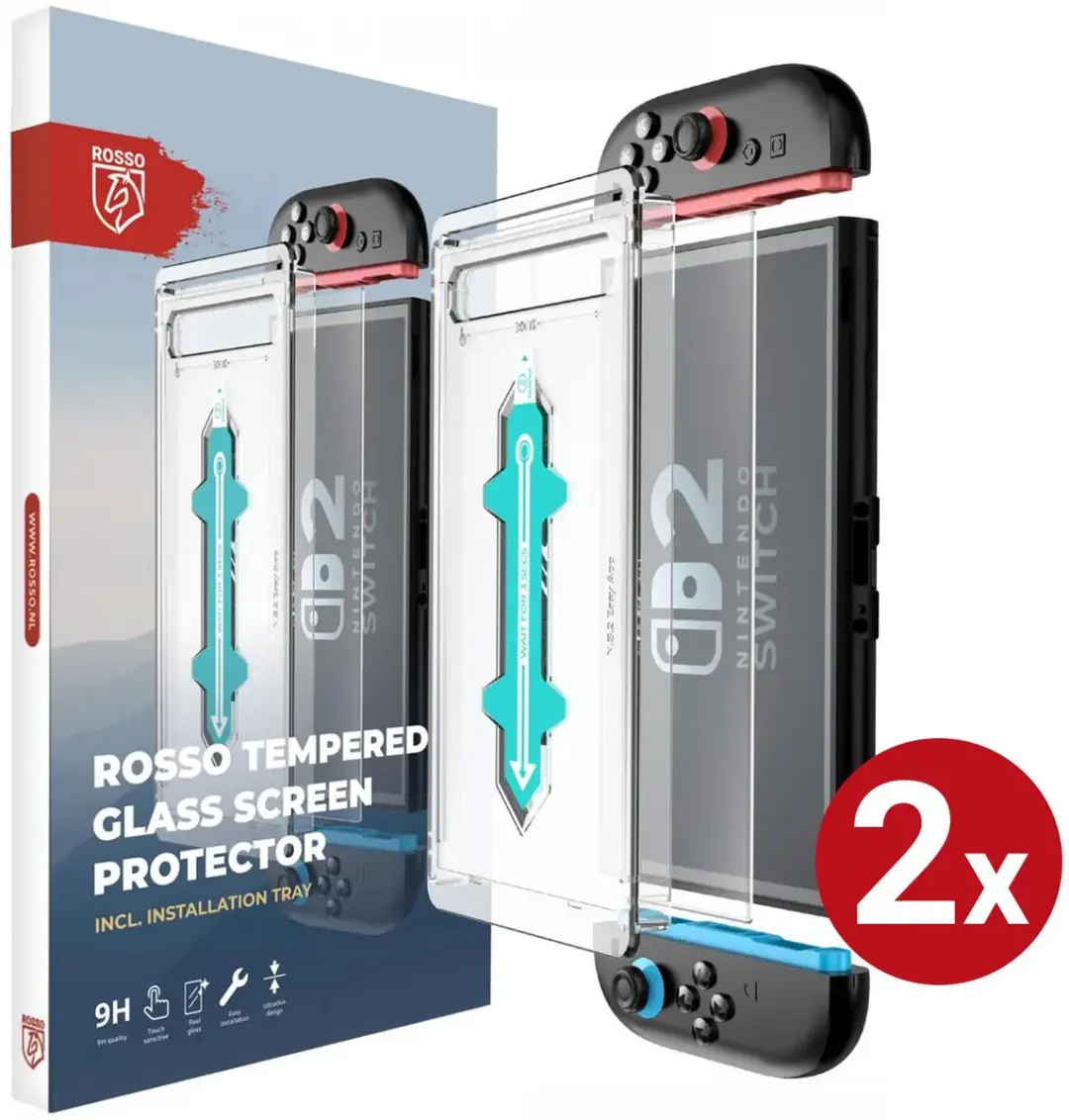 Rosso Screenprotector Nintendo Switch 2