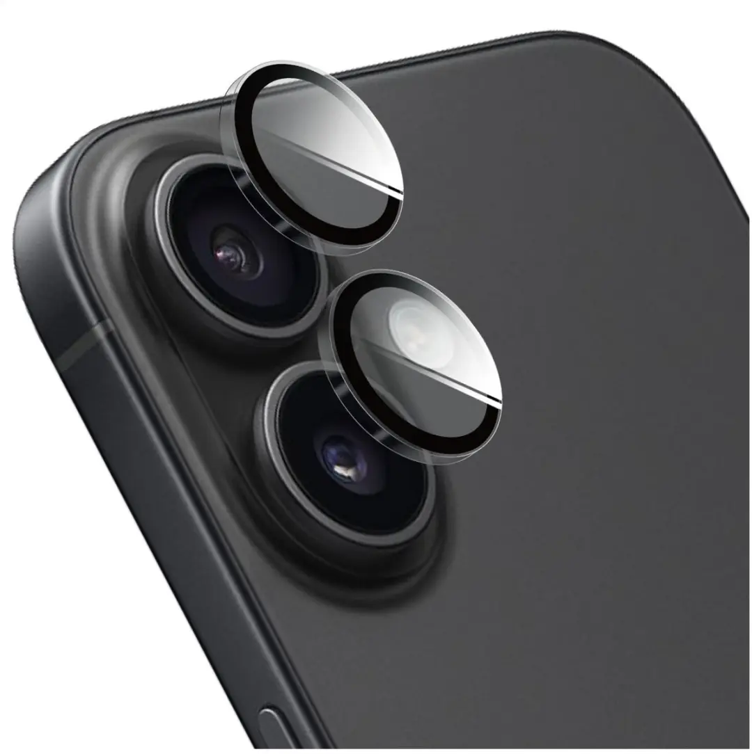 Rosso iPhone 16/16 Plus Camera Frame Protector 9H Glas