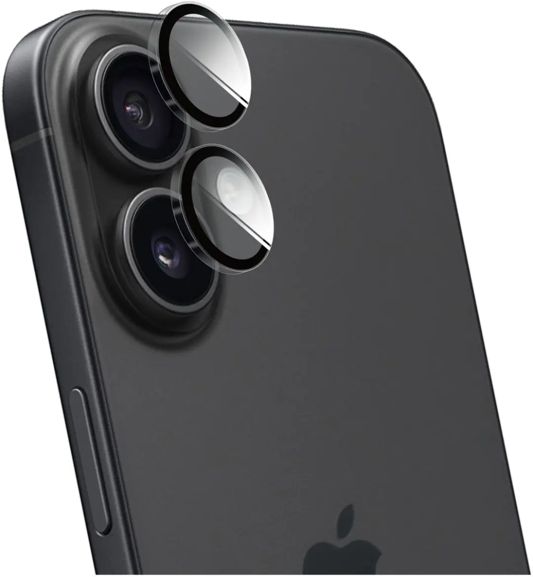 Rosso iPhone 16/16 Plus Camera Frame Protector 9H Glas - Transparant - afbeelding 6 van 6