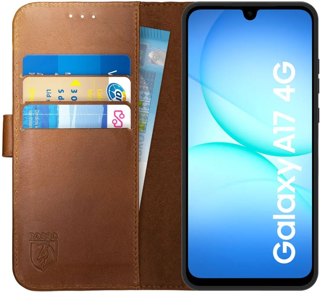 Rosso Deluxe Echt Leer Hoesje Samsung Galaxy A17