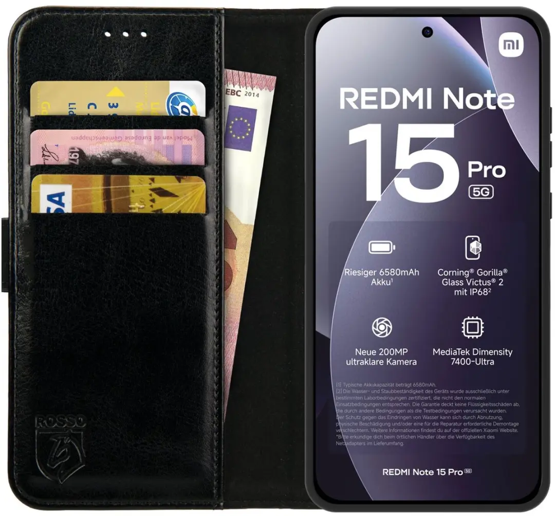 Rosso Element Wallet Book Case 228294