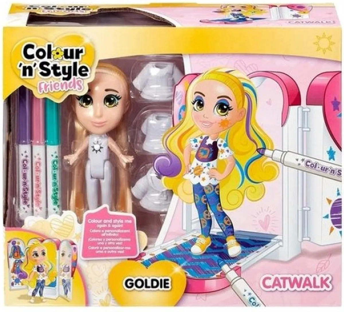 Goliath Colour'n'Style Catwalk Goldie Hobbyset