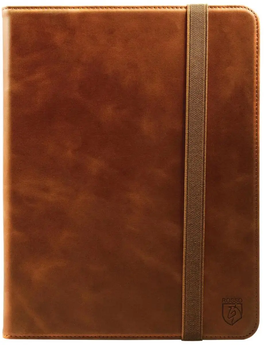 Rosso Deluxe Hoes Samsung Galaxy Tab S10 Lite - Echt Leer Bruin - afbeelding 6 van 6