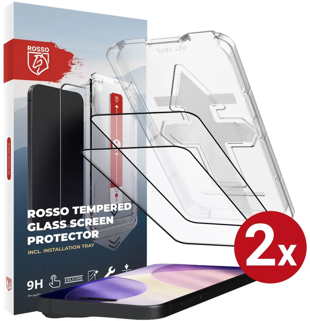 Rosso Screenprotector iPhone 17 Pro Max 9H
