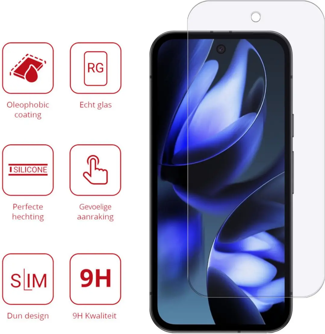 Rosso Screen Protector Google Pixel 10a - 9H Tempered Glass