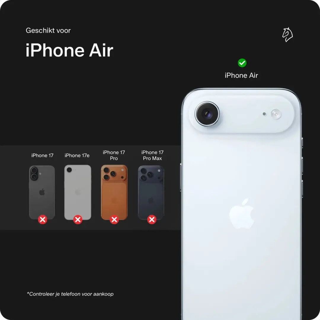 Rosso Avanti iPhone Air Hoesje 253314 - Grijs - afbeelding 6 van 6