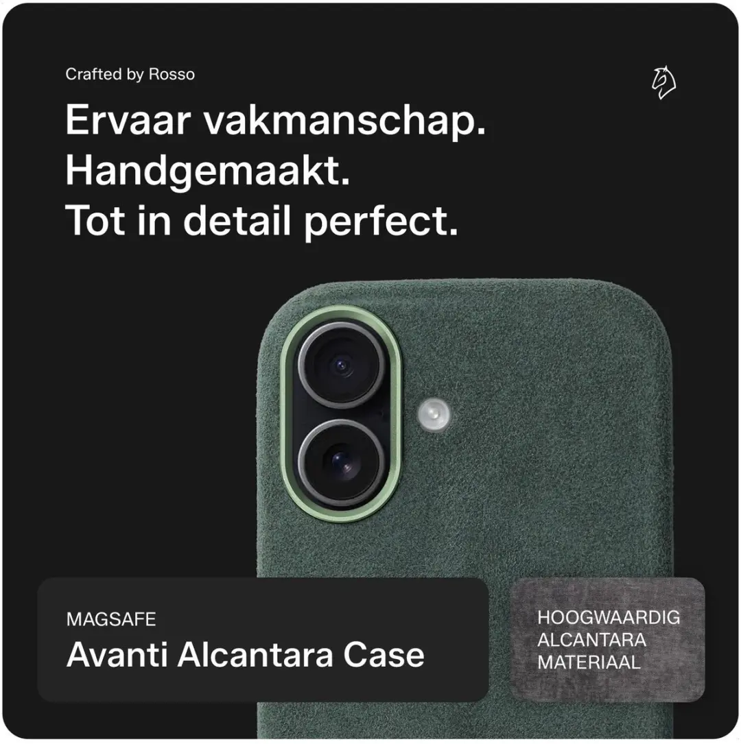 Rosso Avanti iPhone 17 Hoesje - Groen - MagSafe